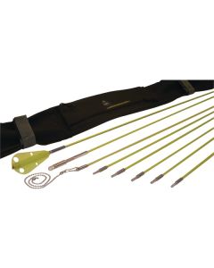 Labor Saving Devices 81-600 Creep-Zit Compact Threaded Connector Wire Running Rod Kit, 24ft