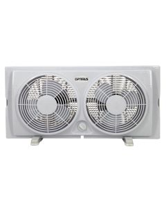 Optimus F-5280 7" Twin Window Fan