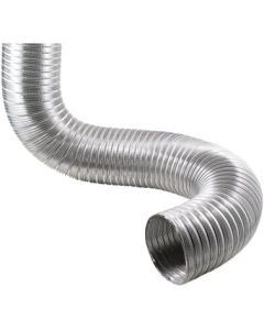 Deflecto AO48/20-A Semi-Rigid Flexible Aluminum Duct (4" dia x 8ft)