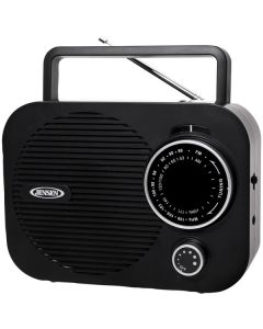 PORT AM/FM RADIO BLK